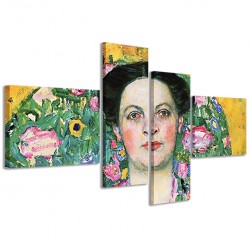 Quadro Poster Tela Gustav Klimt X 160x70