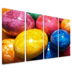 Quadro Poster Tela Ceramic Colours 160x90