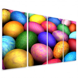 Quadro Poster Tela Eggs of Color 160x90 - 1