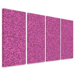 Quadro Poster Tela Abstract Violet 160x90