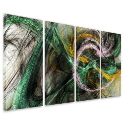 Quadro Poster Tela Abstract Painting 160x90