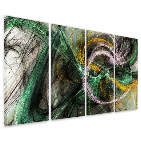 Quadro Poster Tela Abstract Painting 160x90 - 1