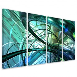 Quadro Poster Tela Abstract Surreal 160x90 - 1