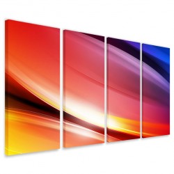 Quadro Poster Tela Colorful Design 160x90