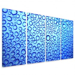 Quadro Poster Tela Bubbble Water 160x90 - 1