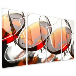 Quadro Poster Tela Composition of Wine 160x90