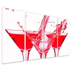 Quadro Poster Tela Crazy Drink I 160x90