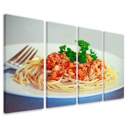Quadro Poster Tela Spaghetti II 160x90
