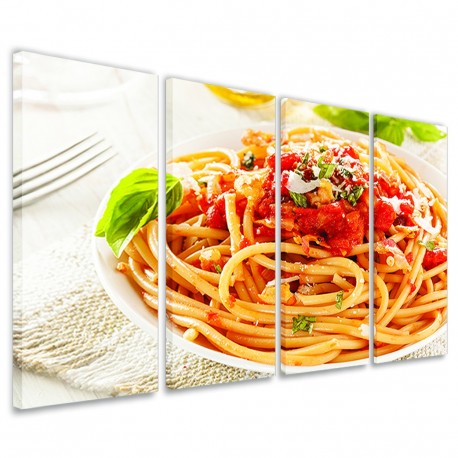 Quadro Poster Tela Spaghetti V 160x90 - 1