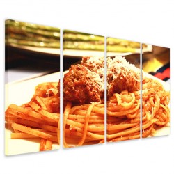 Quadro Poster Tela Spaghetti VI 160x90