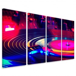 Quadro Poster Tela Dj Mixer II 160x90