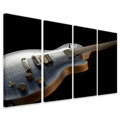 Quadro Poster Tela Electric Guitar 160x90 - 1
