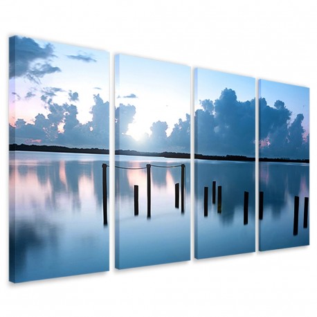 Quadro Poster Tela Calm Water 160x90 - 1