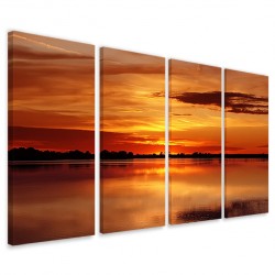 Quadro Poster Tela Camargue II 160x90