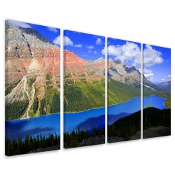 Quadro Poster Tela Canada Landscape 160x90 - 1