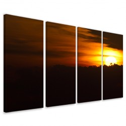 Quadro Poster Tela Corfu Sunset 160x90