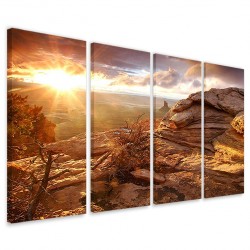 Quadro Poster Tela Day End 160x90