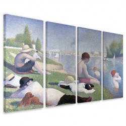 Quadro Poster Tela George Seurat I 160x90