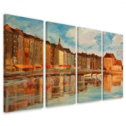 Quadro Poster Tela Claude Monet III 160x90