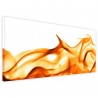 Quadro Poster Tela Abstract Orange Waves 40x90 - 1
