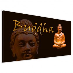 Quadro Poster Tela Buddha II 40x90