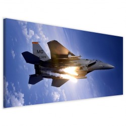 Quadro Poster Tela Panoramica Airplanes 40x90 - 1