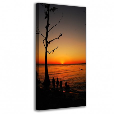 Quadro Poster Tela Coul I 90x40 - 1