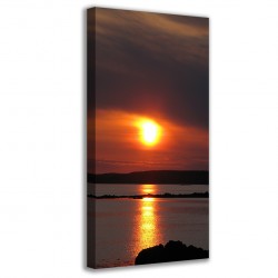 Quadro Poster Tela Quiet III 90x40