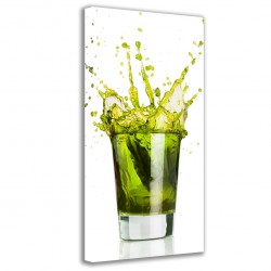 Quadro Poster Tela Yellow Cocktail 90x40