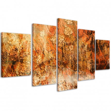 Quadro Poster Tela Abstract Brown / 003 200x90 - 1