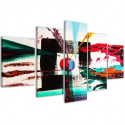 Quadro Poster Tela Modern Paint / 004 200x90 - 1