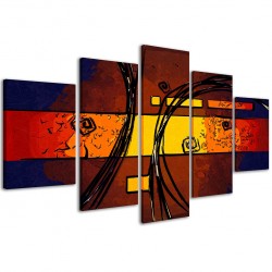 Quadro Poster Tela Ethnic III / 018 200x90