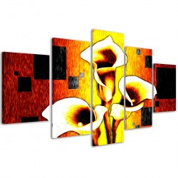 Quadro Poster Tela Calla V / 030 200x90