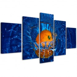 Quadro Poster Tela Orange / 008 200x90