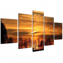 Quadro Poster Tela Sunset / 013 200x90