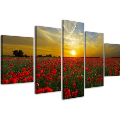 Quadro Poster Tela Sunset III / 015 200x90