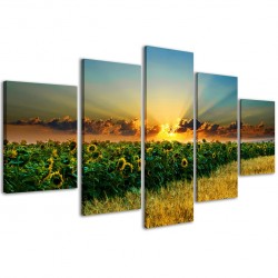 Quadro Poster Tela Sunset V / 170 200x90 - 1