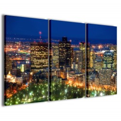 Quadro Poster Tela Boston City 120x90