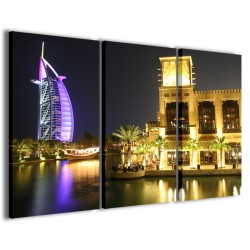 Quadro Poster Tela Dubai 120x90