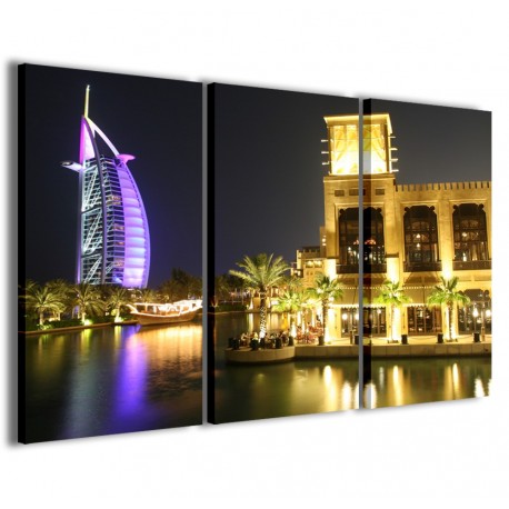 Quadro Poster Tela Dubai 120x90 - 1
