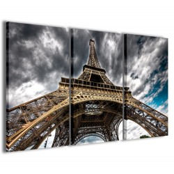 Quadro Poster Tela Eiffel Tower France 120x90