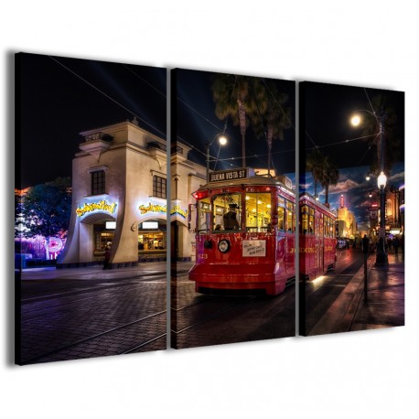 Quadro Poster Tela Hollywood Tram 120x90 - 1