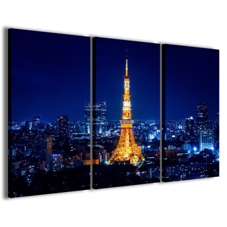 Quadro Poster Tela Japan Tower 120x90 - 1