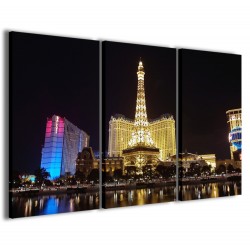 Quadro Poster Tela Las Vegas at Night 120x90 - 1