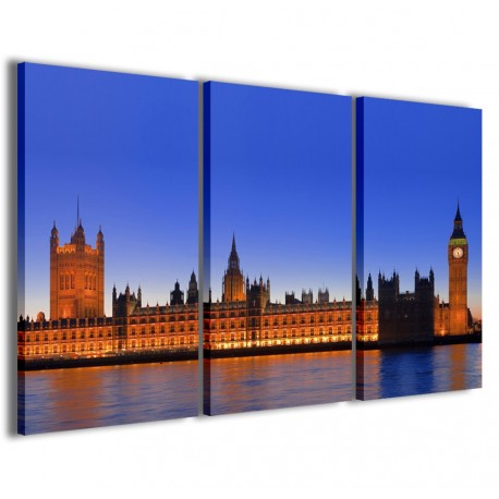 Quadro Poster Tela London Palace 120x90 - 1