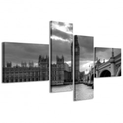 Quadro Poster Tela Big Bang London 160x70 - 1