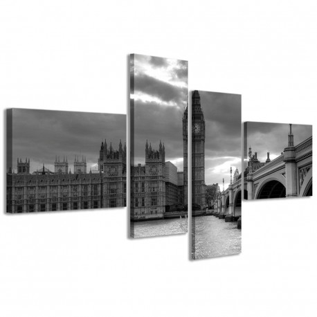 Quadro Poster Tela Big Bang London 160x70 - 1