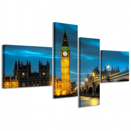 Quadro Poster Tela Big Bang London II 160x70 - 1