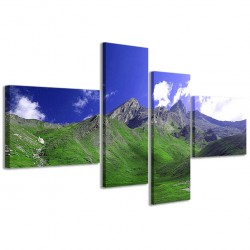 Quadro Poster Tela Charming Mountain 160x70