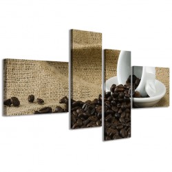 Quadro Poster Tela Coffe' V 160x70